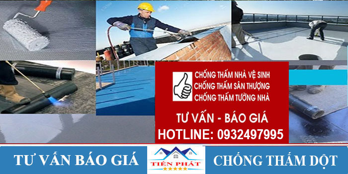 Thợ chống thấm tại quận 5 chuyên nghiệp