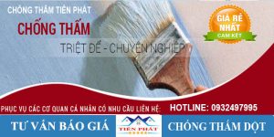 Thợ chống thấm tại quận 9 giá rẻ