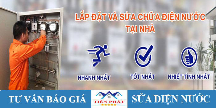 Thợ sửa điện tại nhà quận Tân Phú