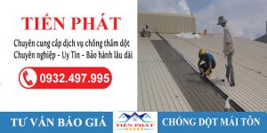 Thợ chống dột mái tôn tại quận 11