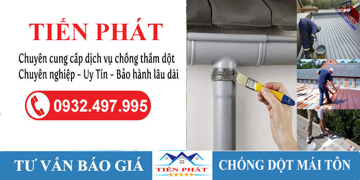 Thợ chống dột mái tôn tại quận 5