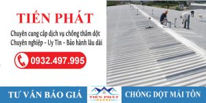 Thợ chống dột mái tôn tại quận 9