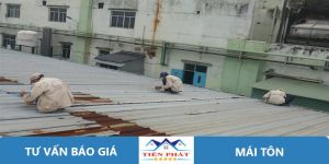 Thợ sửa chữa mái tôn tại quận 2