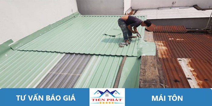 Thợ sửa chữa mái tôn tại quận 4