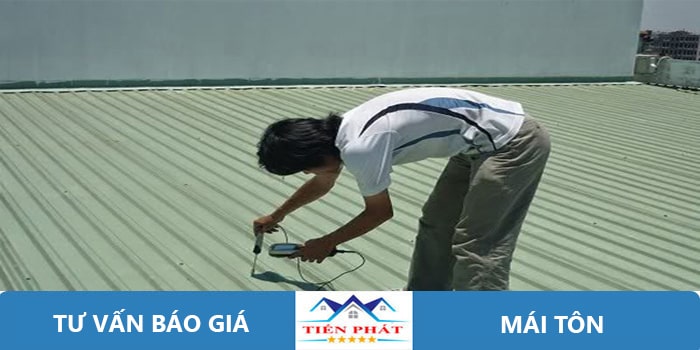 Thợ sửa chữa mái tôn tại quận Bình Tân