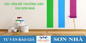 Các vấn đề thường gặp khi sơn nhà