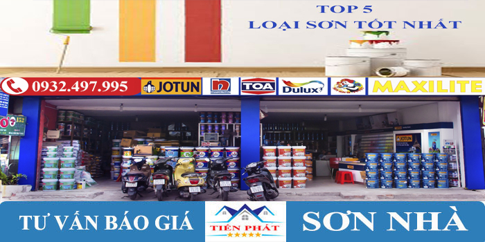 Dưới đây là top 5 loại sơn tốt nhất hiện nay