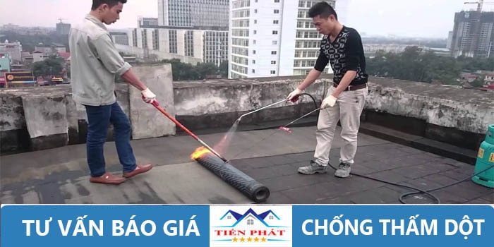 Chống thấm màng khò - Phương pháp số 1 hiện nay