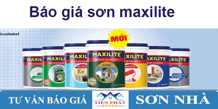 Bảng báo giá sơn maxilite mới nhất 2020