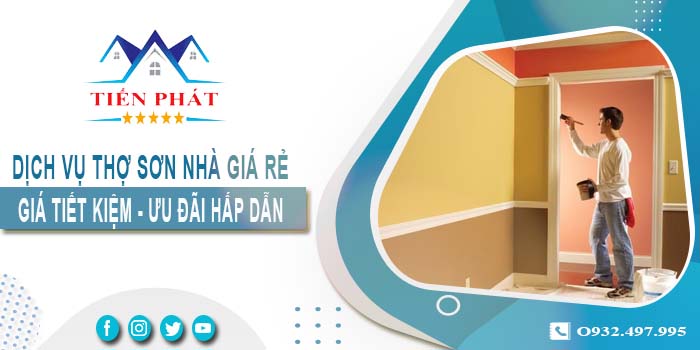 Báo giá dịch vụ thợ sơn nhà tại Cam Ranh - Ưu đãi giảm 20%