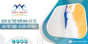 Báo giá dịch vụ thợ sơn nhà tại Tây Ninh - Ưu đãi giảm giá 20%