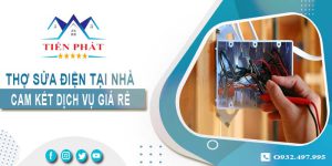 Thợ sửa điện tại Nhà Bè【Cam kết dịch vụ giá rẻ】