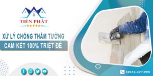 Xử lý chống thấm tường tại Bến Cát -【Cam kết 100% triệt để】