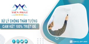 Xử lý chống thấm tường tại Bình Tân -【Cam kết 100% triệt để】