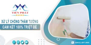 Xử lý chống thấm tường tại Hóc Môn -【Cam kết 100% triệt để】