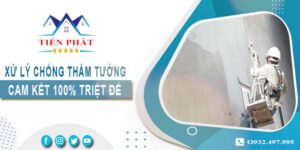 Xử lý chống thấm tường tại Long An -【Cam kết 100% triệt để】