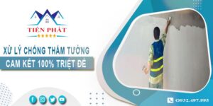 Xử lý chống thấm tường tại Long Thành -【Cam kết 100% triệt để】