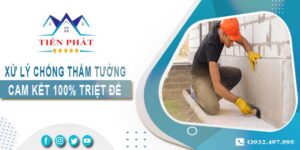 Xử lý chống thấm tường tại Quận 10 -【Cam kết 100% triệt để】