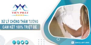 Xử lý chống thấm tường tại Quận 11 -【Cam kết 100% triệt để】
