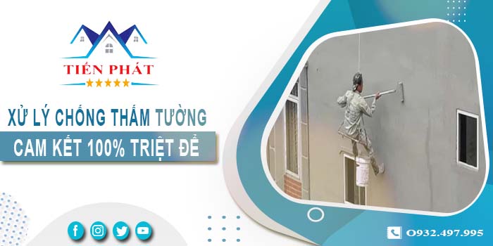Xử lý chống thấm tường tại Quận 4 -【Cam kết 100% triệt để】