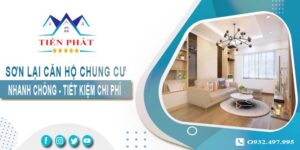 Bảng giá sơn lại căn hộ chung cư tại Nhơn Trạch【Cập nhật 2025】