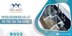Thợ sửa chữa bồn rửa chén, bát tại Bà Rịa -【Hỗ trợ 24/24h】
