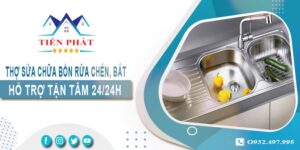 Thợ sửa chữa bồn rửa chén, bát tại Biên Hoà -【Hỗ trợ 24/24h】