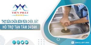 Thợ sửa chữa bồn rửa chén, bát tại Bình Thạnh -【Hỗ trợ 24/24h】