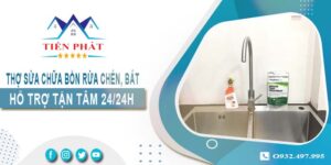 Thợ sửa chữa bồn rửa chén, bát tại Phú Nhuận -【Hỗ trợ 24/24h】