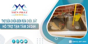 Thợ sửa chữa bồn rửa chén, bát tại Quận 5 -【Hỗ trợ 24/24h】