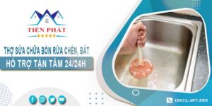 Thợ sửa chữa bồn rửa chén, bát tại Tân Bình -【Hỗ trợ 24/24h】