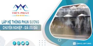 Bảng giá lắp hệ thống phun sương tại Nhà Bè -【Ưu đãi 20%】
