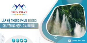 Bảng giá lắp hệ thống phun sương tại Quận 10【Ưu Đãi 20%】