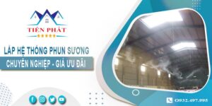 Bảng giá lắp hệ thống phun sương tại Vũng Tàu【Ưu đãi 20%】