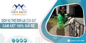 Dịch vụ thợ sơn lại cửa sắt tại Cam Ranh【Cam kết 100% giá rẻ】