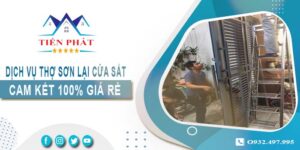 Dịch vụ thợ sơn lại cửa sắt tại Đồng Nai【Cam kết 100% giá rẻ】