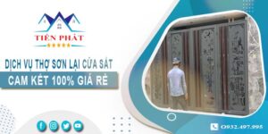 Dịch vụ thợ sơn lại cửa sắt tại Khánh Hòa【Cam kết 100% giá rẻ】