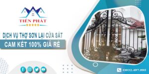 Dịch vụ thợ sơn lại cửa sắt tại Nha Trang【Cam kết 100% giá rẻ】