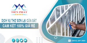 Dịch vụ thợ sơn lại cửa sắt tại Quận 1【Cam kết 100% giá rẻ】