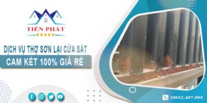 Dịch vụ thợ sơn lại cửa sắt tại Quận 2【Cam kết 100% giá rẻ】