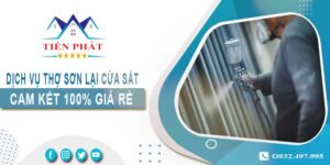 Dịch vụ thợ sơn lại cửa sắt tại Quận 3【Cam kết 100% giá rẻ】