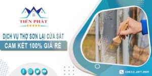 Dịch vụ thợ sơn lại cửa sắt tại Quận 7【Cam kết 100% giá rẻ】