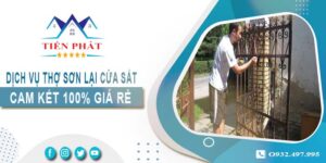 Dịch vụ thợ sơn lại cửa sắt tại Quận 9【Cam kết 100% giá rẻ】