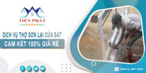 Dịch vụ thợ sơn lại cửa sắt tại Tân Uyên【Cam kết 100% giá rẻ】
