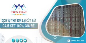 Dịch vụ thợ sơn lại cửa sắt tại Vũng Tàu【Cam kết 100% giá rẻ】