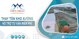 Hỗ trợ tư vấn thay tôn kho xưởng tại Quận 7【Giảm 10% phí】