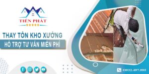 Hỗ trợ tư vấn thay tôn kho xưởng tại Thủ Đức【Giảm 10% phí】