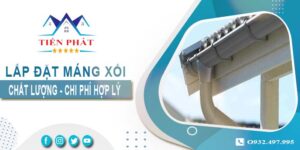 Xưởng gia công và lắp đặt máng xối tại Bình Phước -【Gần đây】
