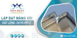 Xưởng gia công và lắp đặt máng xối tại Bình Thạnh -【Gần đây】