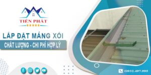 Xưởng gia công và lắp đặt máng xối tại Cam Ranh -【Gần đây】